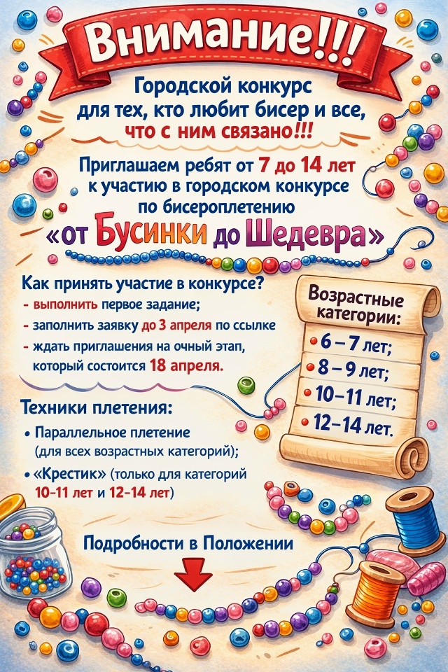 Информация о мероприятии "От Бусинки до Шедевра"